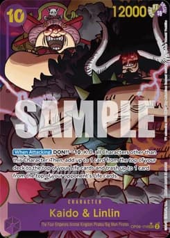Kaido & Linlin card