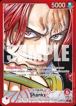 Shanks card