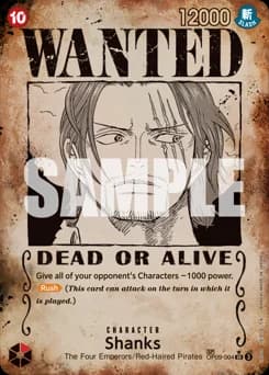 Shanks card