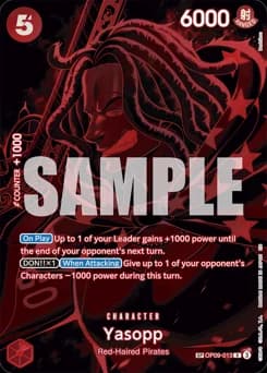 Yasopp card