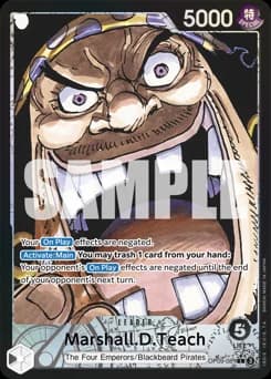Marshall.D.Teach card