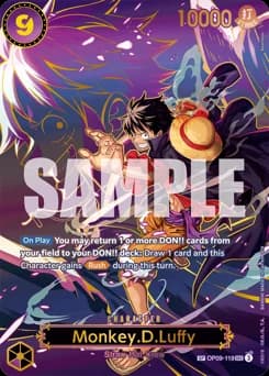 Monkey.D.Luffy card