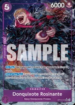 Donquixote Rosinante card