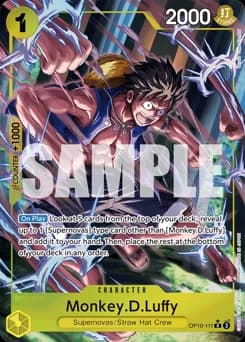 Monkey.D.Luffy card