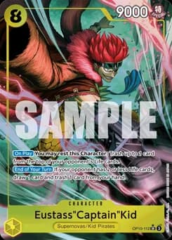 Eustass"Captain"Kid card