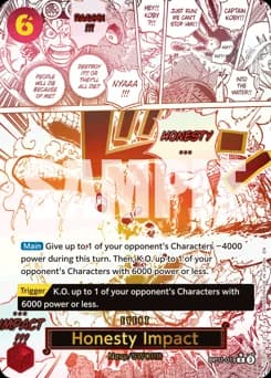 Honesty Impact card