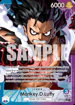Monkey.D.Luffy card