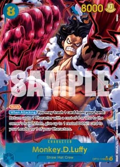 Monkey.D.Luffy card