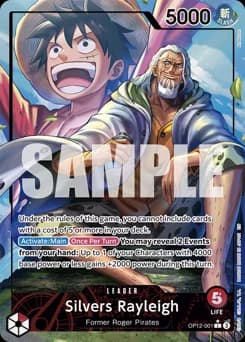 Silvers Rayleigh card