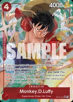 Monkey.D.Luffy card