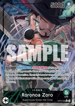 Roronoa Zoro card