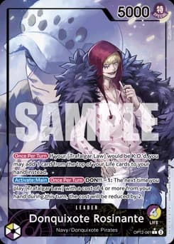 Donquixote Rosinante card