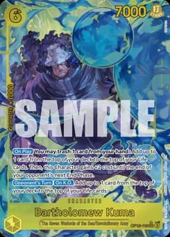 Bartholomew Kuma card