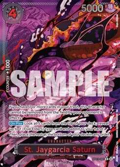St. Jaygarcia Saturn card
