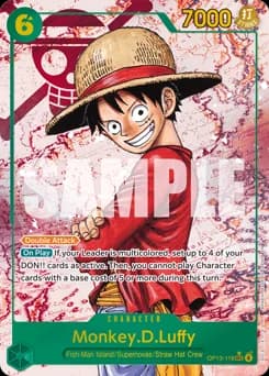 Monkey.D.Luffy card