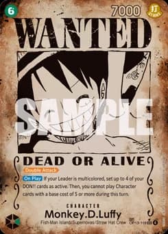 Monkey.D.Luffy card