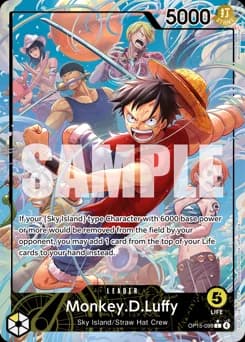 Monkey.D.Luffy card