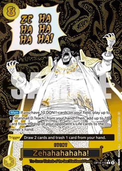 Zehahahahaha! card