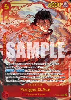 Portgas.D.Ace card