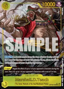 Marshall.D.Teach card