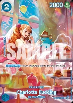 Charlotte Pudding card