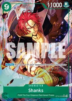 Shanks card