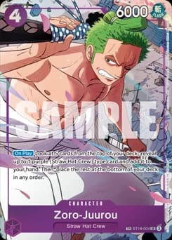 Zoro-Juurou card