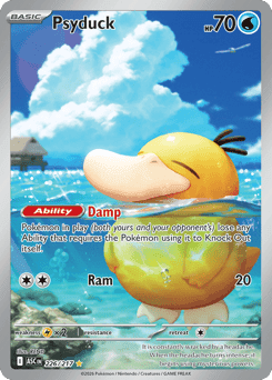 Psyduck card