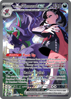 Marnie's Grimmsnarl ex card