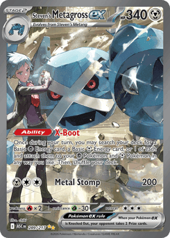 Steven's Metagross ex card