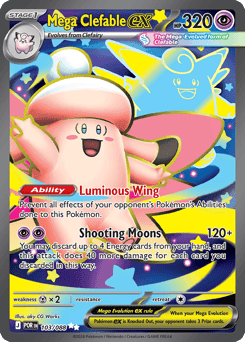 Mega Clefable ex card
