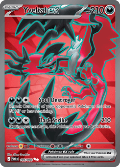 Yveltal ex card
