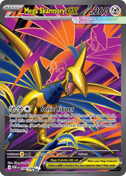 Mega Skarmory ex card
