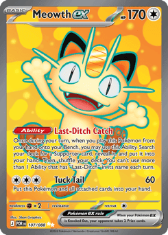 Meowth ex card