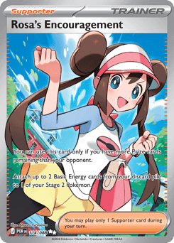 Rosa's Encouragement card