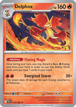 Delphox card
