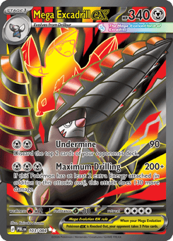 Mega Excadrill ex card