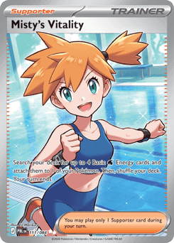 Misty's Vitality card