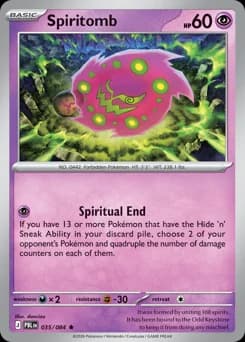 Spiritomb card