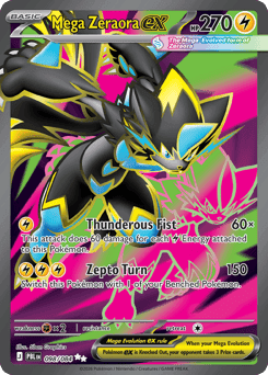 Mega Zeraora ex card