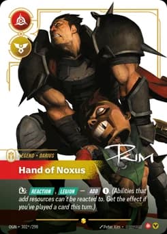 Hand Of Noxus card