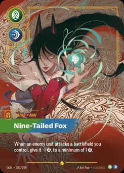Nine-tailed Fox card
