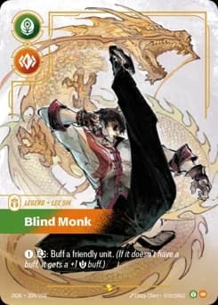 Blind Monk card