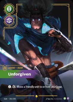 Unforgiven card