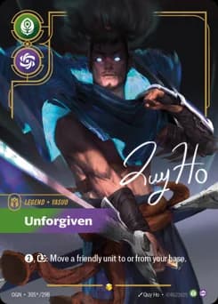 Unforgiven card