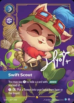 Swift Scout card