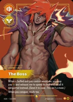 The Boss card