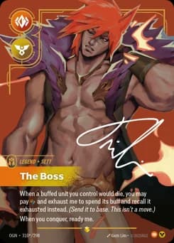 The Boss card