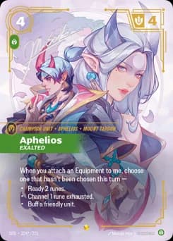 Aphelios, Exalted card
