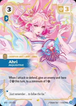 Ahri, Inquisitive card